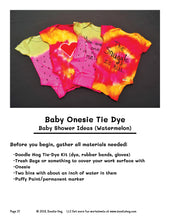 Load image into Gallery viewer, Doodle Hog 20 Tie Dye Crafts PDF
