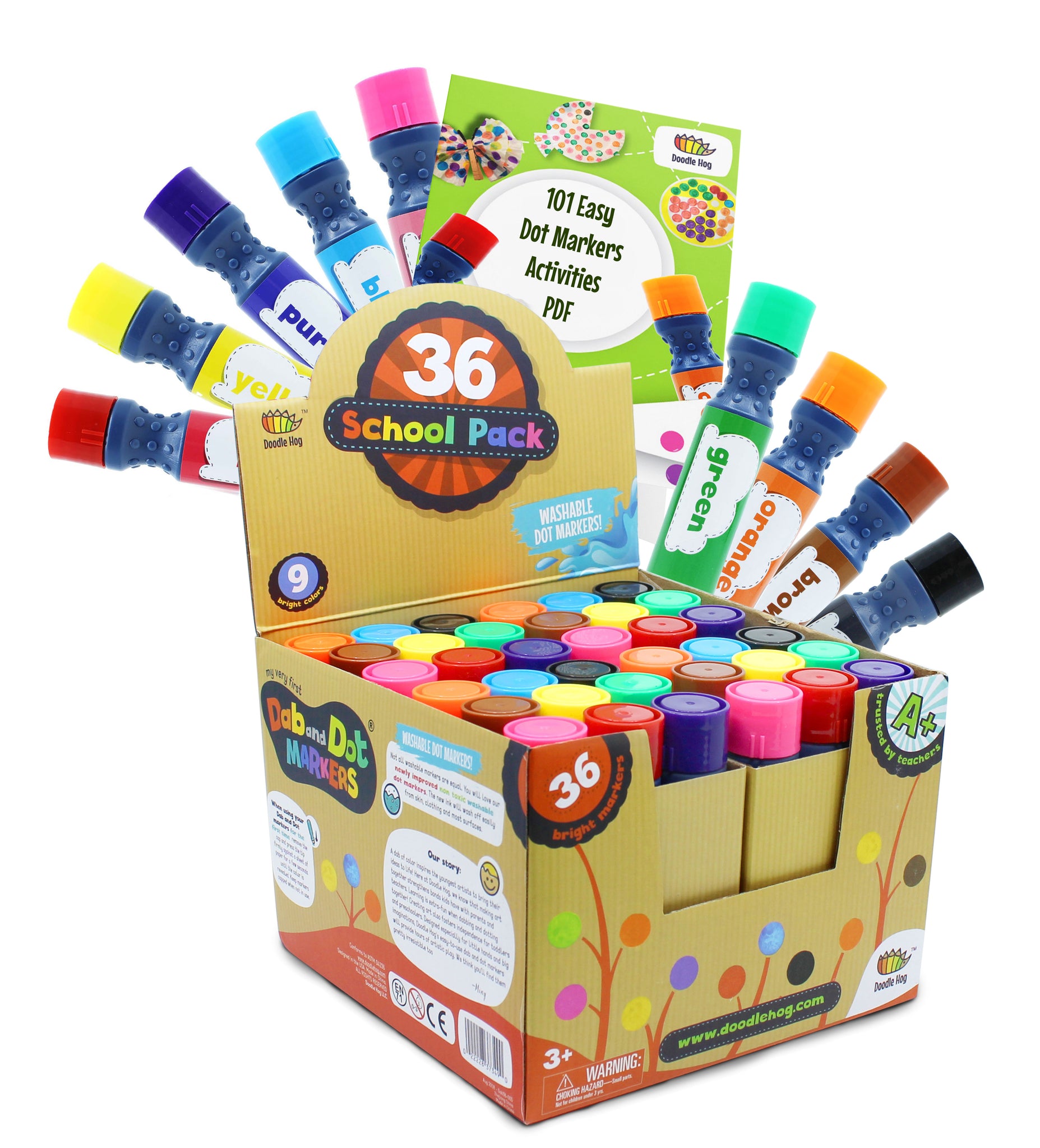 Dot Marker Activity Book Kit - 36 Pc.