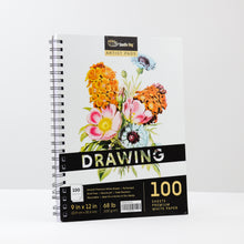Load image into Gallery viewer, Drawing Sketch Pad (9x12 - 100 GSM)

