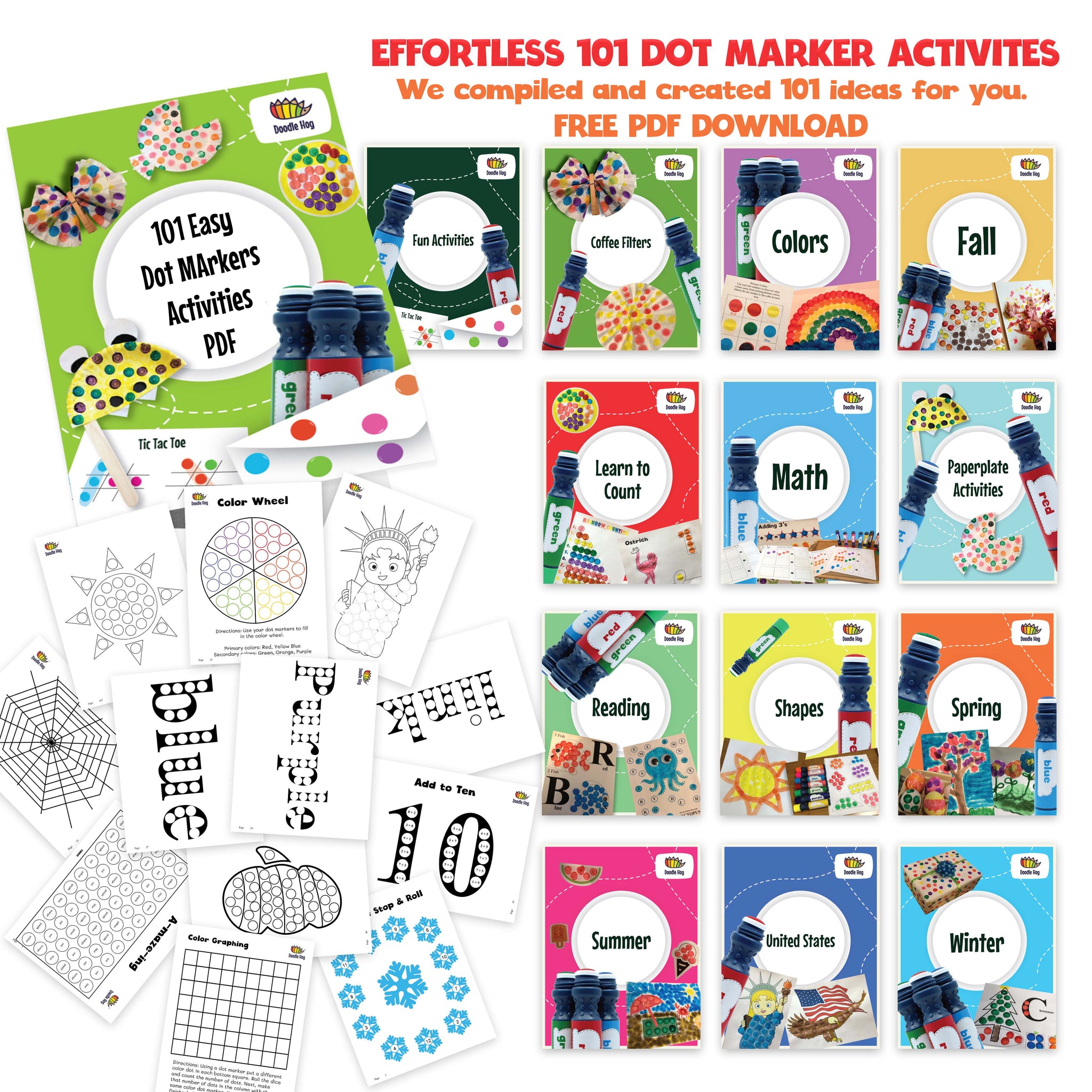 Do-A-Dot Art!™ Markers Classroom Pack - Set of 25