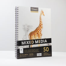 Load image into Gallery viewer, Mix Media Sketch Pad (11x14 - 180 GSM)
