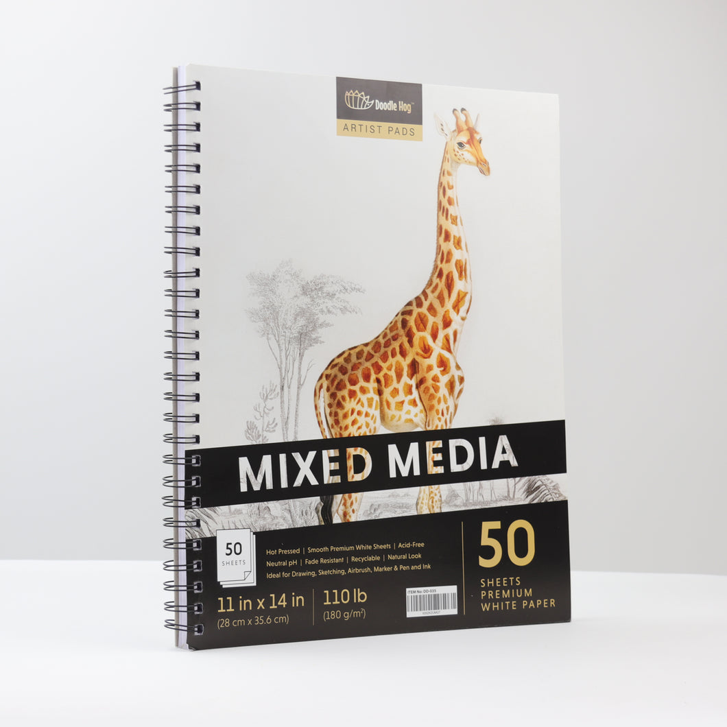 Mix Media Sketch Pad (11x14 - 180 GSM)